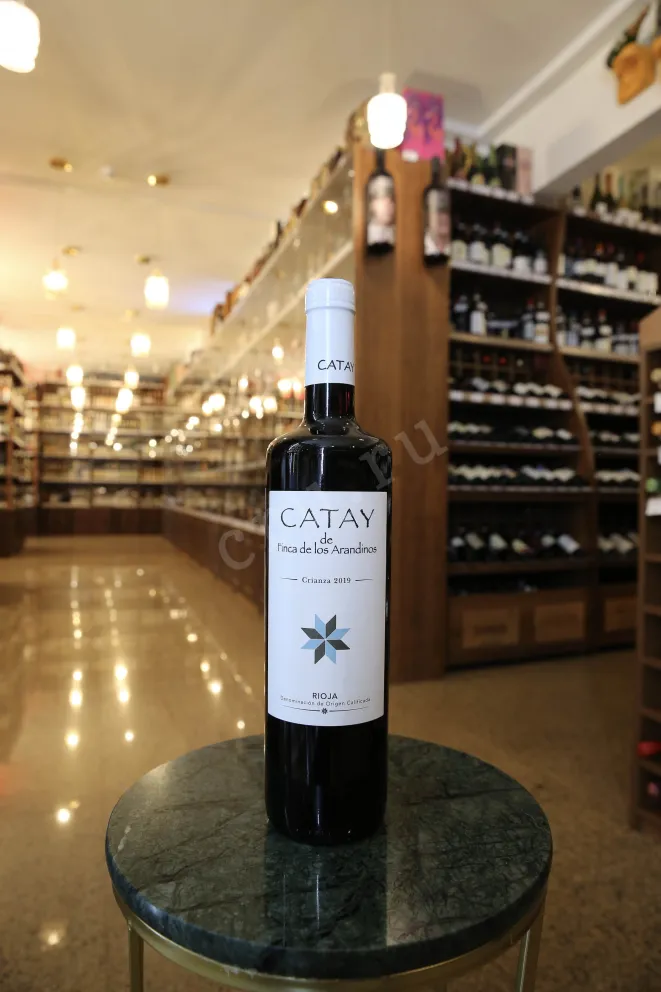 В магазине Крю Профи Catay de Finca de Los Arandinos Crianza Rioja 2019 0.75 л