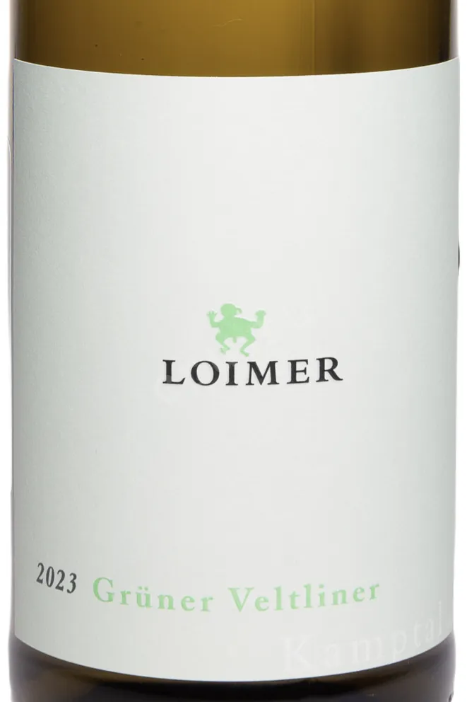 Этикетка Loimer Gruner Veltliner Kamptal DAC 2023 0.75 л