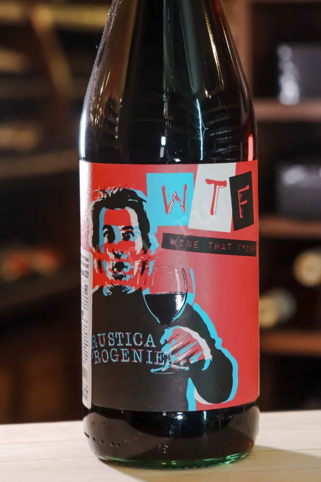 В магазине Крю Профи Palazzo Tronconi WTF Rustica Progenie Frusinate red 2021 0.75 л