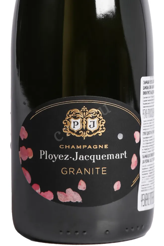 Этикетка Ployez-Jacquemart Granite in gift box 2016 0.75 л