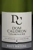 Этикетка Dom Caudron Brut Nature 2022 0.75 л