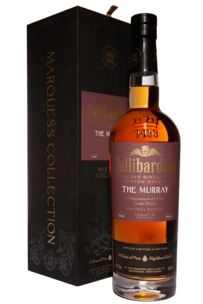 Виски Tullibardine The Murray Chateauneuf Du Pape Cask Finish in gift box  0.7 л