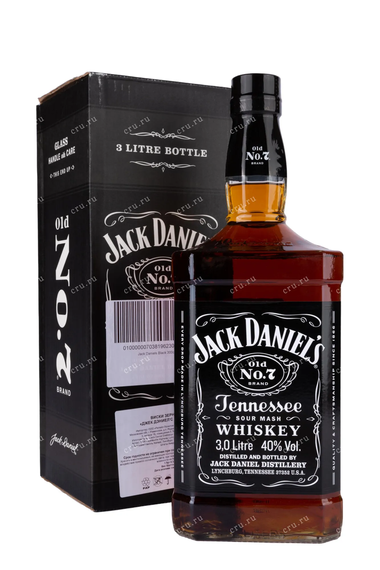 Фото — Виски Jack Daniels  3 л