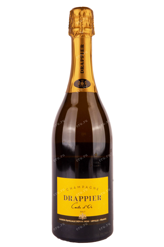 Бутылка Carte d'Or Drappier gift box 2016 0.75 л
