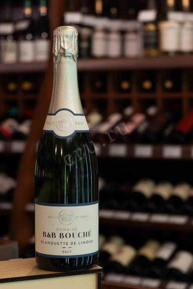 В магазине Крю Профи Domaine B&B Bouche Blanquette de Limoux Brut 2023 0.75 л