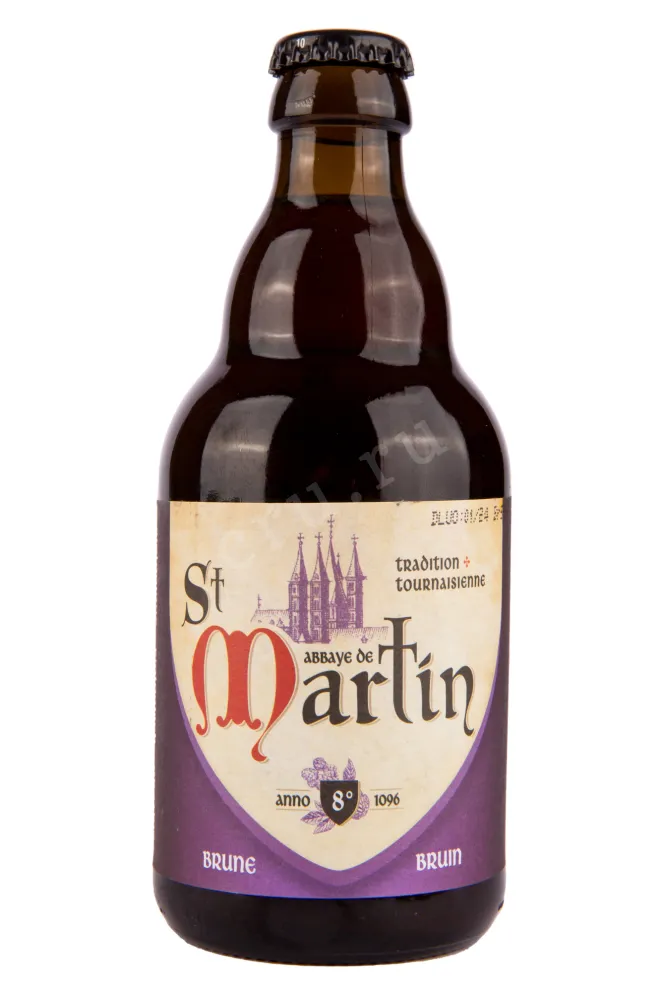 Пиво Abbaye de St. Martin Brune  0.33 л