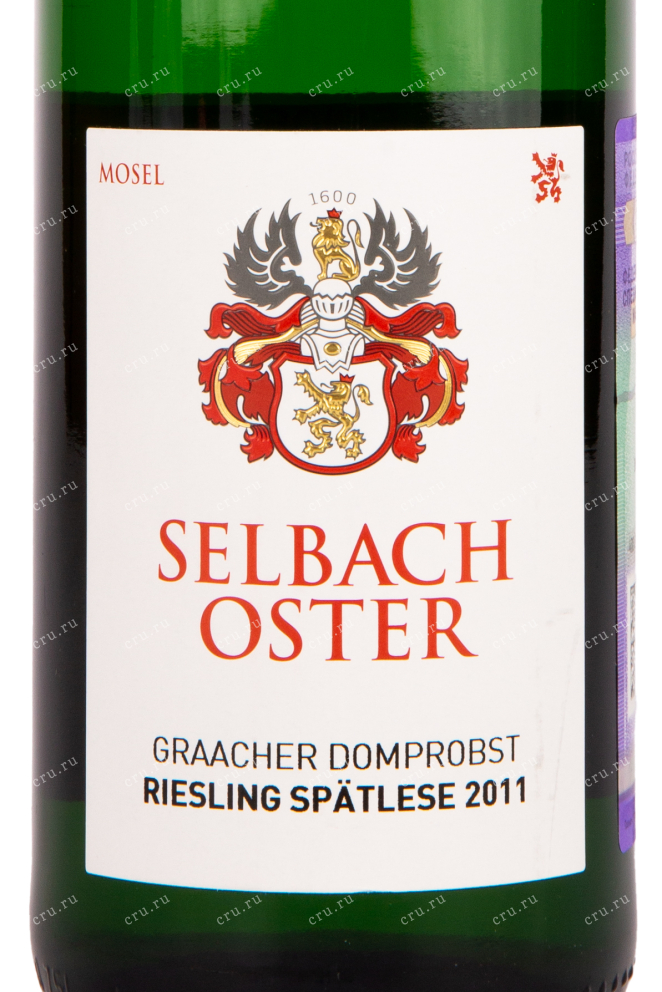 Вино Graacher Domprobst Riesling Spatlese 2011 0.75 л