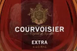 Этикетка Courvoisier Extra in gift box 2012 0.7 л