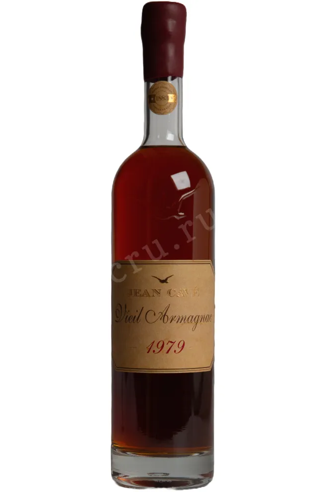 Бутылка Jean Cave Vieil Armagnac 1979 AOC wooden box 1979 0.7 л