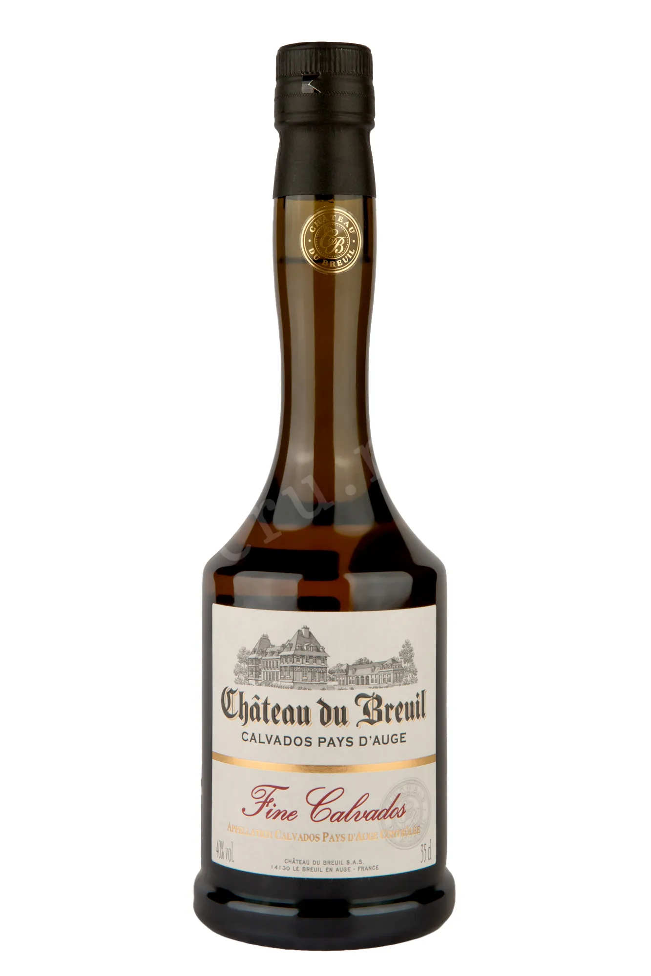 Фото — Кальвадос Chateau du Breuil Fine Pays d'Auge   0.35 л