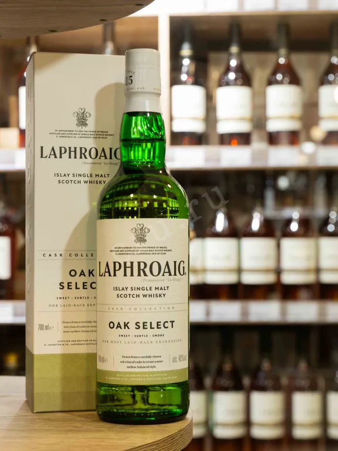 В магазине Крю Профи Laphroaig Oak Select in gift box 0.7 л