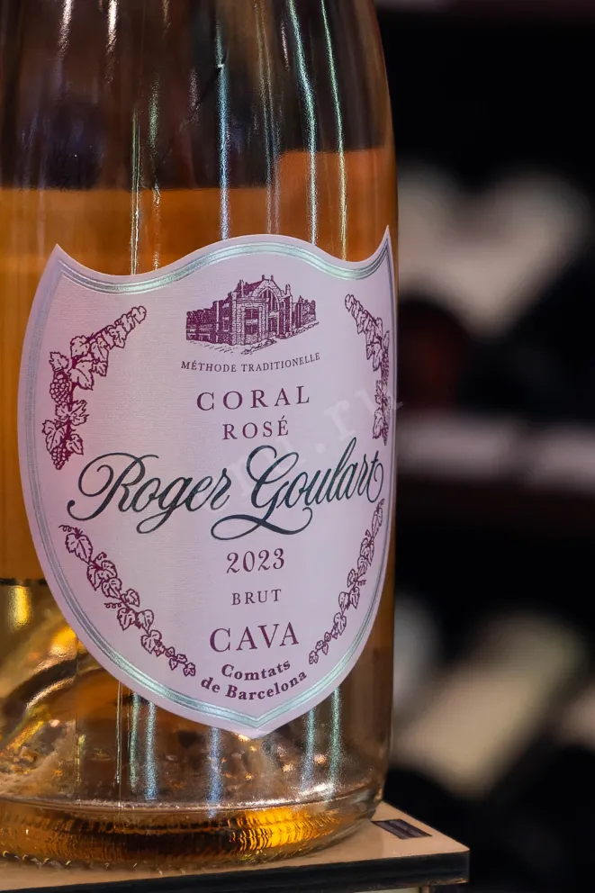 В магазине Крю Профи Roger Goulart Coral Rose Brut Cava 2023 0.75 л