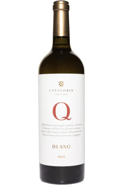 Вино Фанагория Формула КЮ Блан 2022 0.75 л