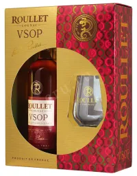 Коньяк Roullet VSOP in gift box with glass 2017 0.5 л