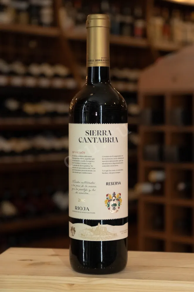 В магазине Крю Профи Sierra Cantabria Reserva Tempranilo Rioja DOCa 2017 0.7 л