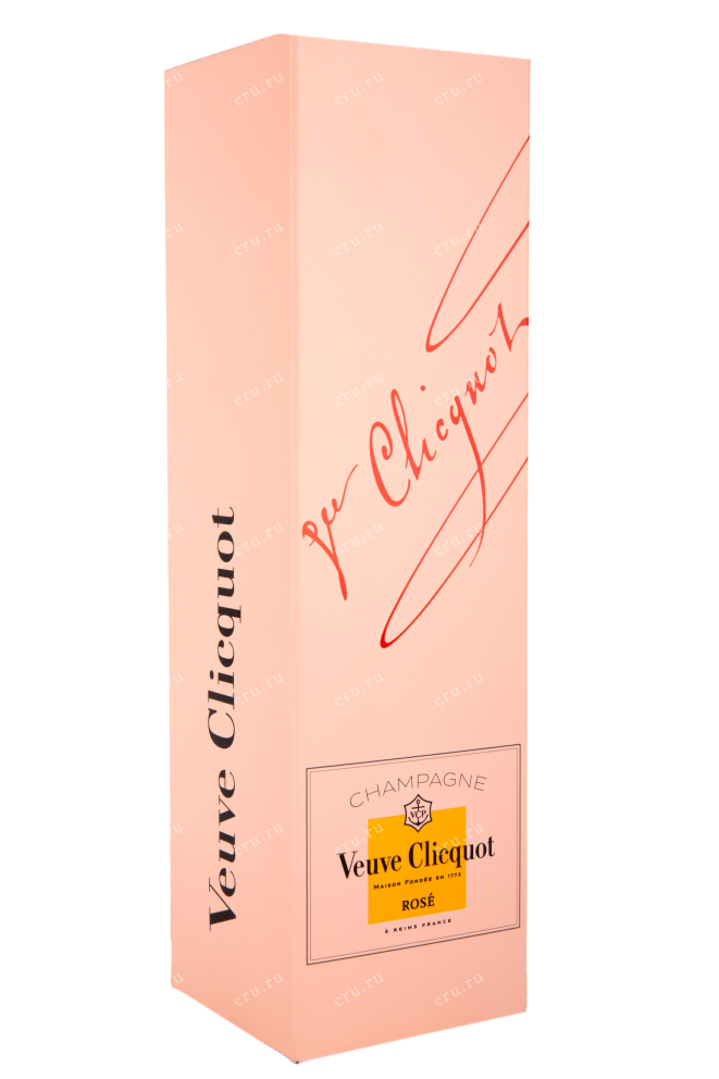 Подарочная коробка вина Veuve Clicquot Ponsardin Vintage Rose 0,75