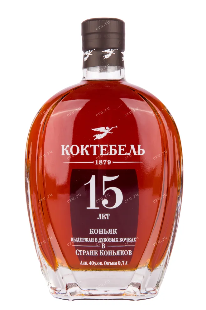 Коньяк Коктебель КС 15 лет в подарочной коробке  0.7 л