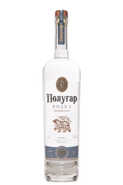 Водка Полугар Традиционная  1 л