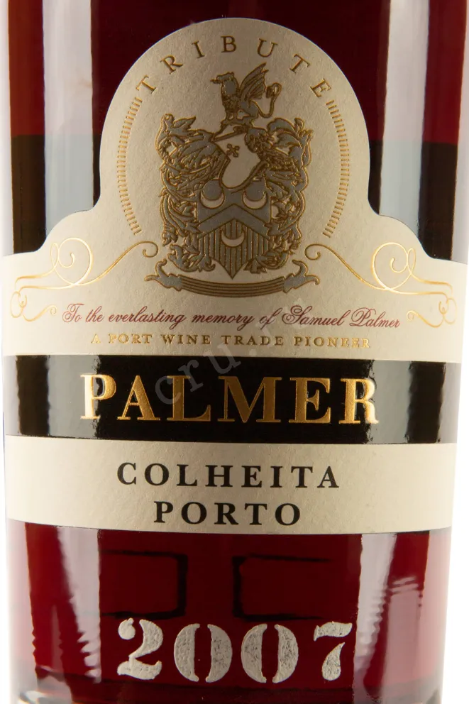 Этикетка Palmer Porto Colheita 2007 0.75 л