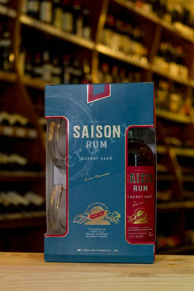 В магазине Крю Профи Saison Sherry Cask with gift box + 2 glasses 0.7 л