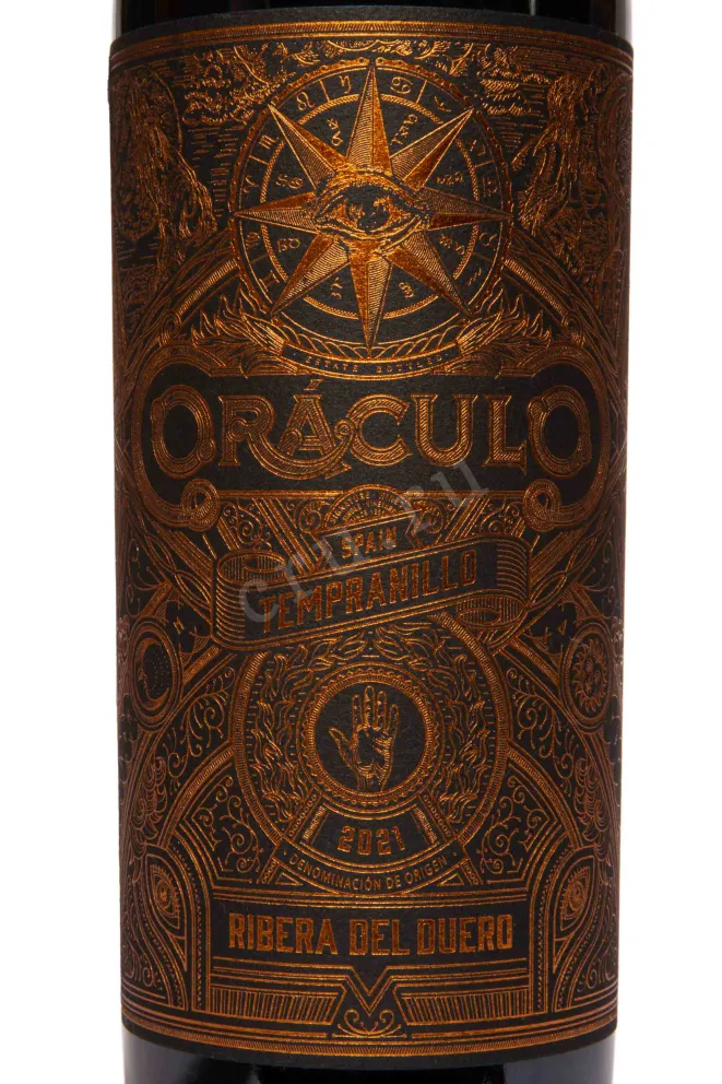 Этикетка Oraculo Tempranillo Ribera Del Duero in gift box DO 2021 0.75 л