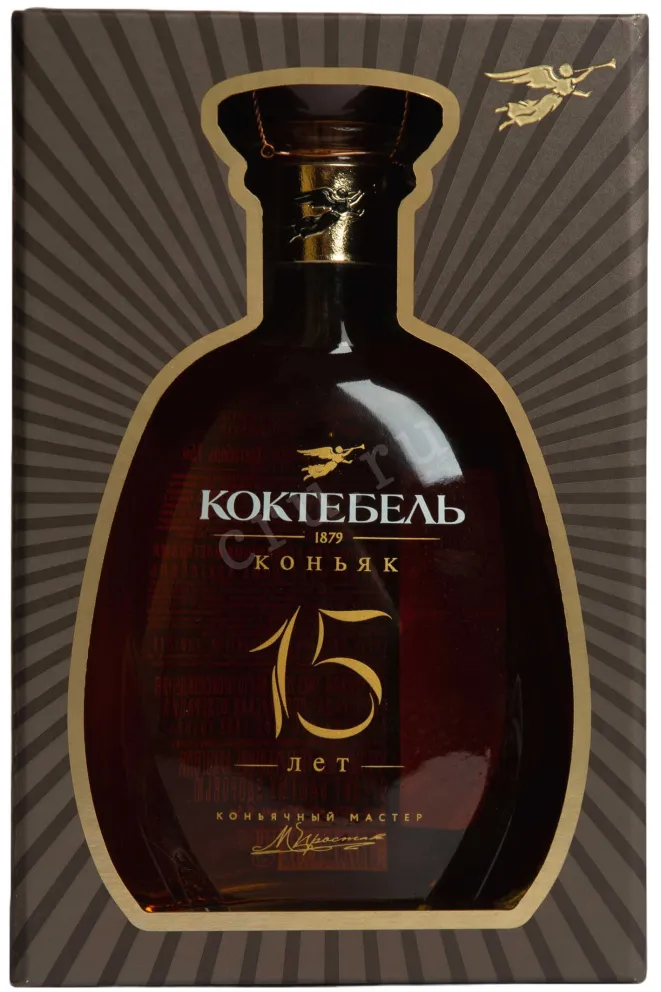 Подарочная коробка 2 Koktebel 15 Years Old with gift box 0.7 л