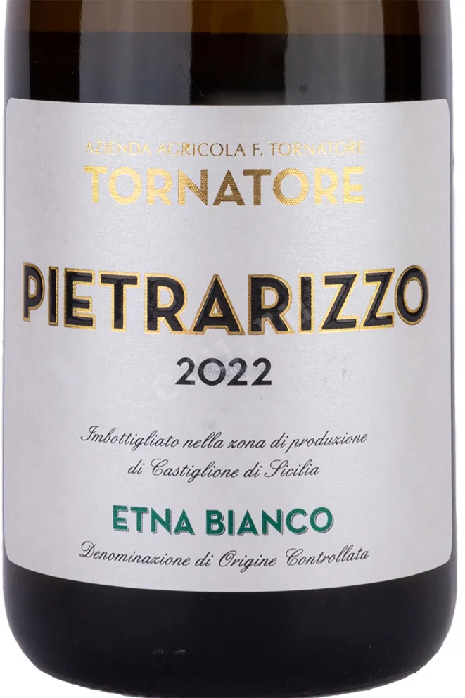 Вино Tornatore Pietrarizzo Etna Bianco   2022 0.75 л