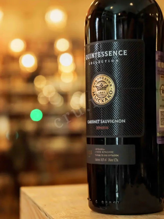 В магазине Крю Профи Myskhako Quintessence Cabernet Sauvignon 2025 0.75 л