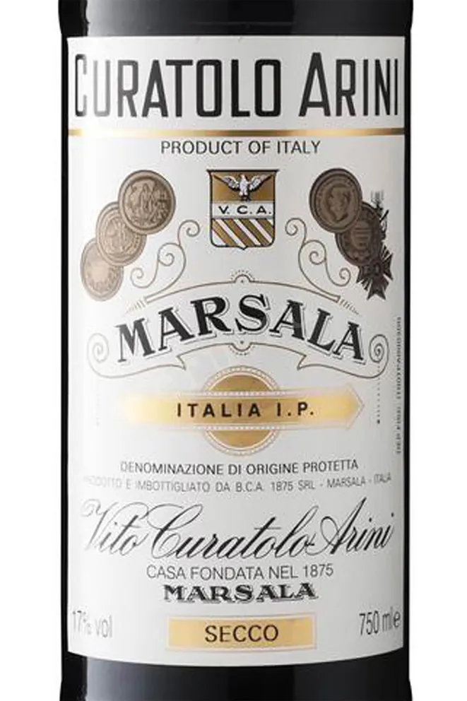 Этикетка Curatolo Arini Secco 0.75 л