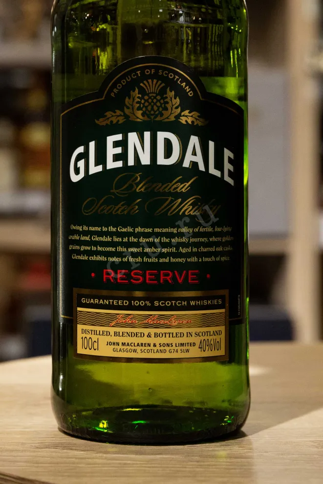 В магазине Крю Профи Glendale Reserve Blended Scotch Whiskey 1 л