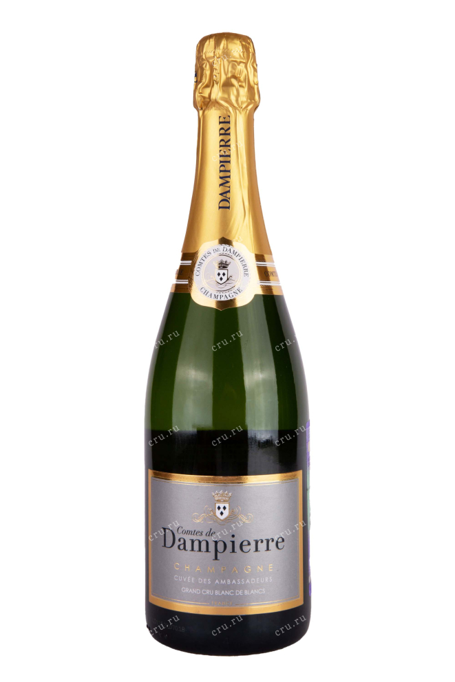 Бутылка Dampierre Cuvee Des Ambassadeurs Blanc De Blancs 2016 0.75 л