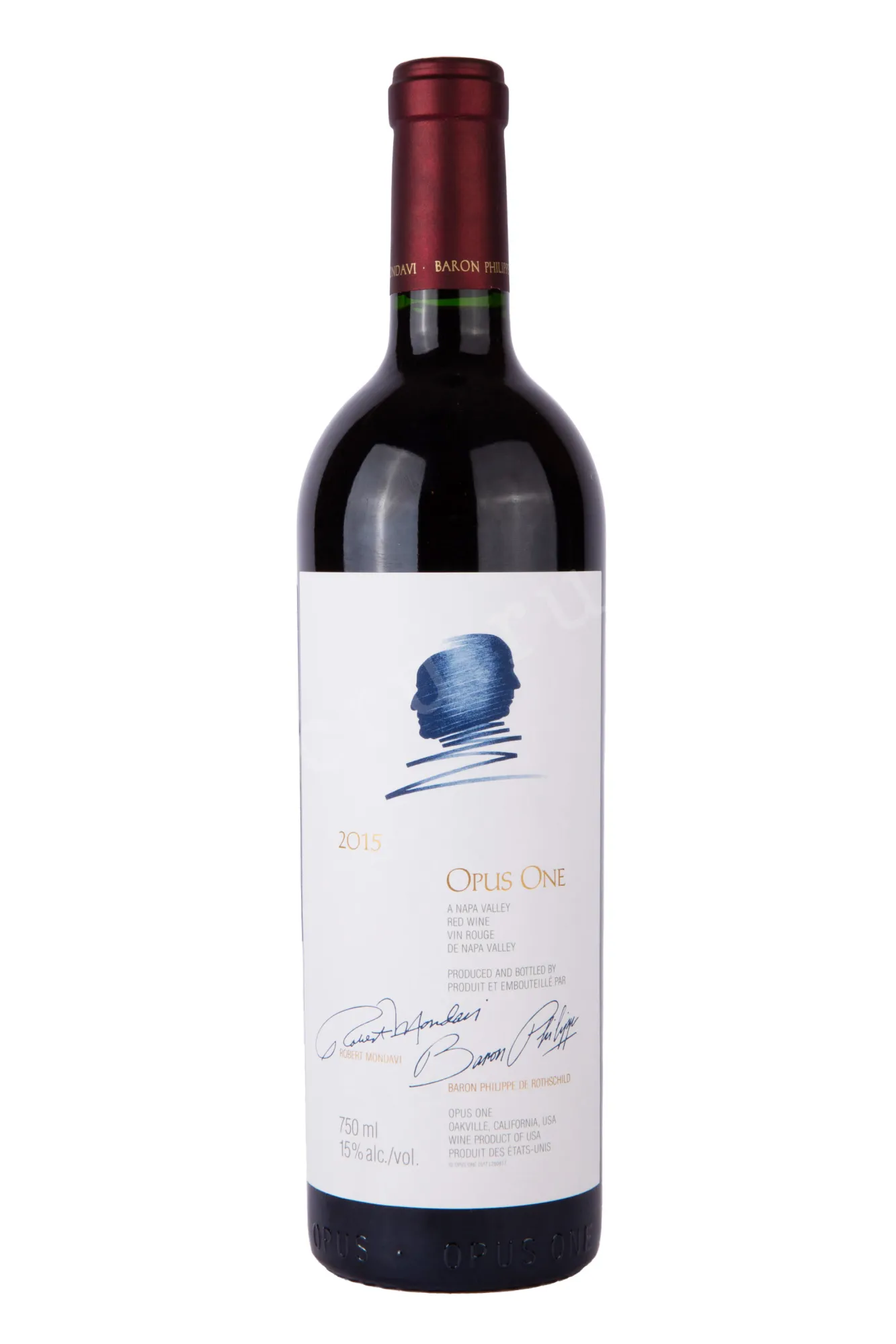 Фото — Вино Opus One Napa Valley 2015 0.75 л