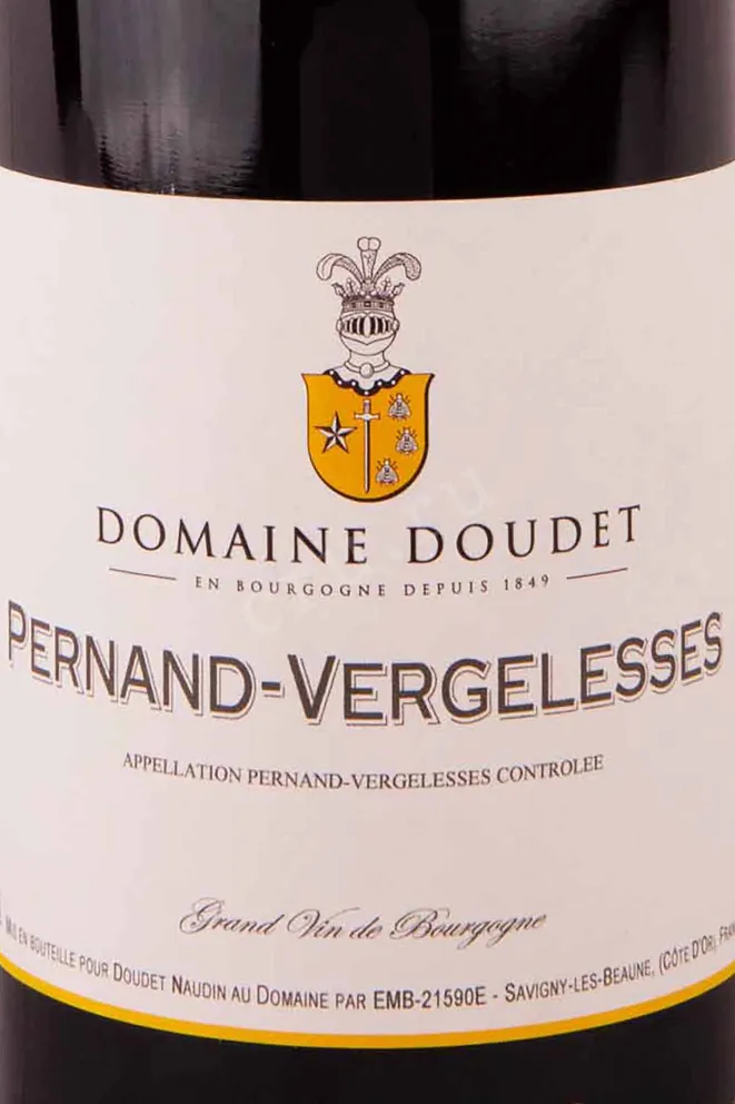 Вино Pernand Vergelesses Domaine Doudet 2019 0.75 л