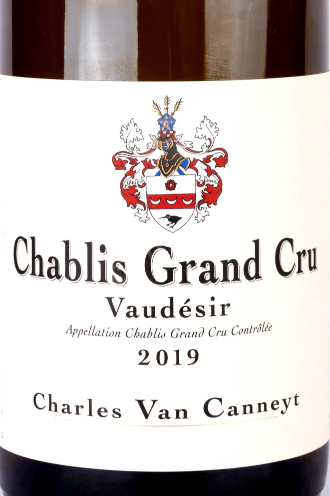 Вино Charles Van Canneyt Chablis Grand Cru Vaudesir 2019 0.75 л