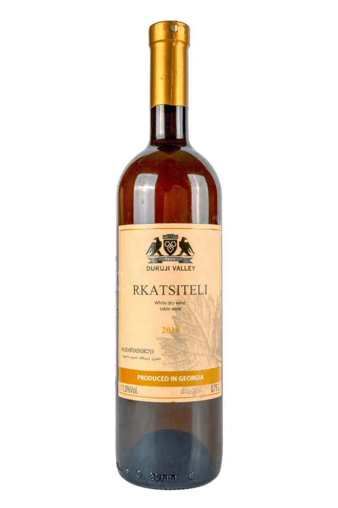 Вино Duruji Valley Rkatsiteli 2018 0.75 л
