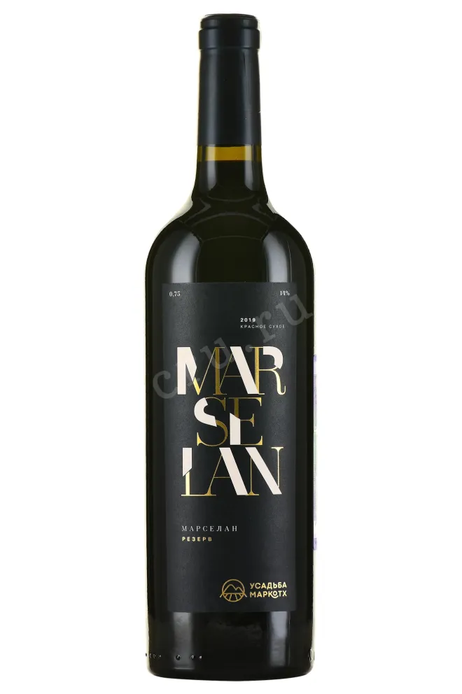 Вино Усадьба Маркотх Марселан 2019 0.75 л