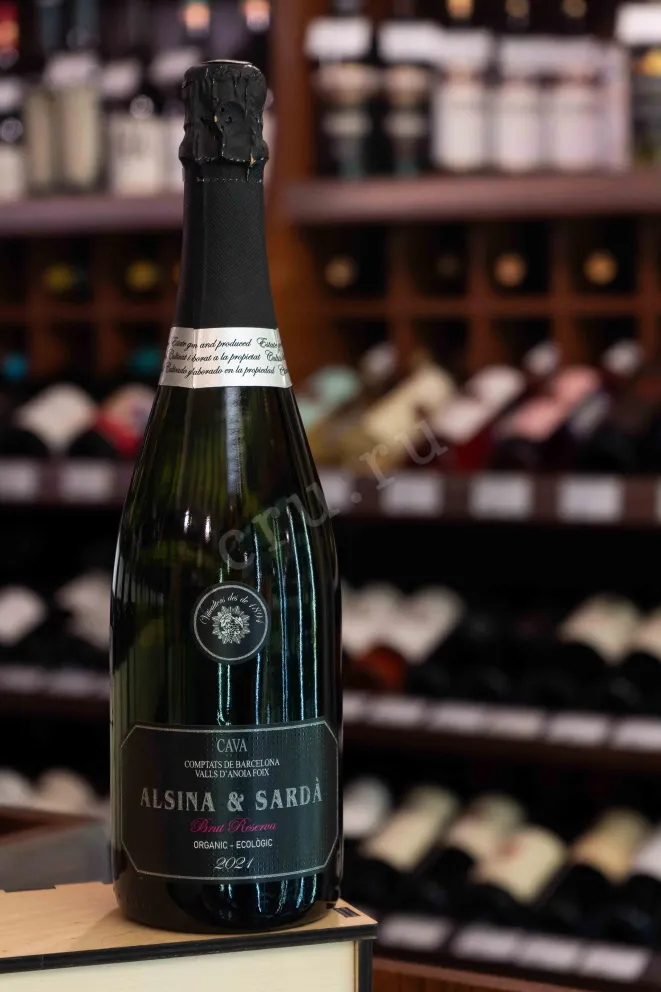В магазине Крю Профи Alsina & Sarda Cava Brut Reserva 2021 0.75 л