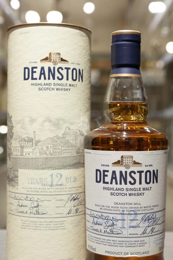 В магазине Крю Профи Deanston 12 years in tube 0.7 л