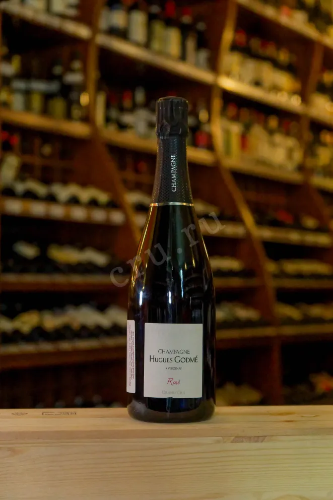 В магазине Крю Профи Hugues Godme A Verzenay Rose Grand Cru 0.75 л