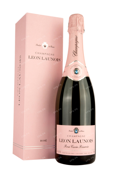 Шампанское Leon Launois Cuvee Reserve Brut Rose 2020 0.75 л