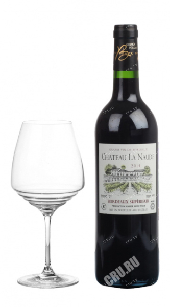Вино Chateau La Naude Bordeaux 2016 0.75 л