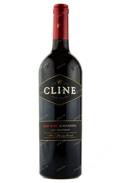 Вино Cline California Zinfandel Vintage 2018 0.75 л