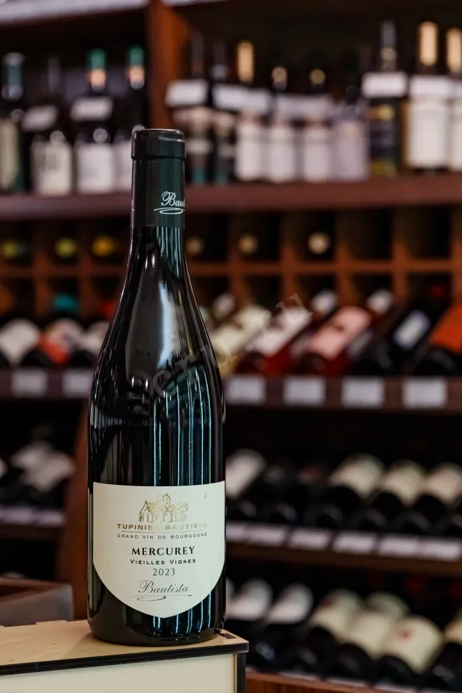 В магазине Крю Профи Tupinier-Bautista Vieilles Vignes Mercurey AOC 2023 0.75 л