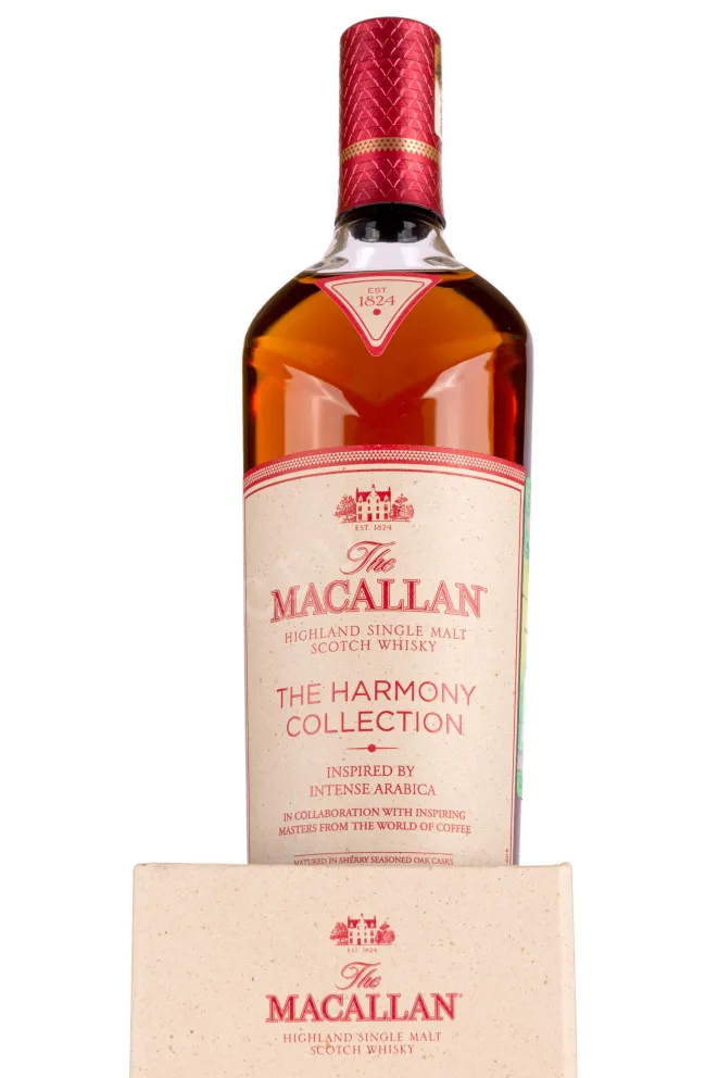 В подарочной коробке The Macallan The Harmony Collection Intense Arabica gift box 0.7 л