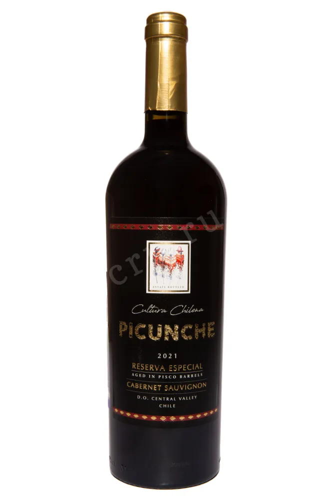 Вино Picunche Cabernet Sauvignon Reserva Especial Central Valley DO 2021 0.75 л
