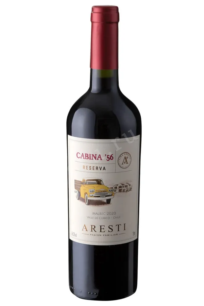 Вино Aresti Cabina '56 Reserva Malbec Dry Valle de Curico DO 2022 0.75 л