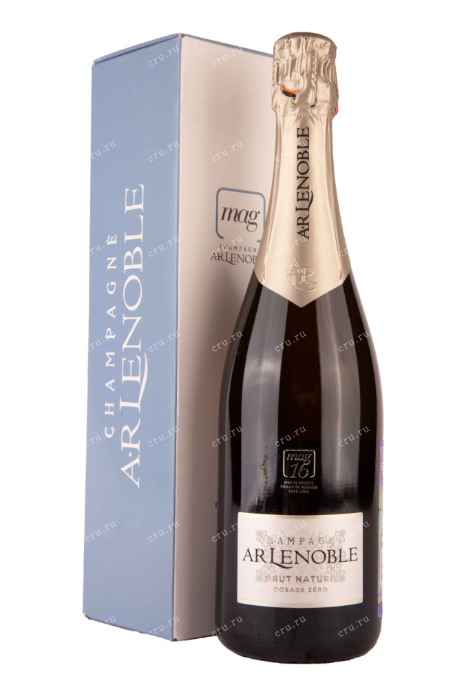 Шампанское AR Lenoble Brut Nature gift box  0.75 л