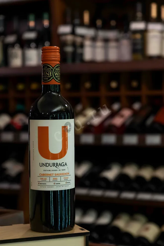 В магазине Крю Профи Undurraga Cabernet Sauvignon 2022 0.75 л