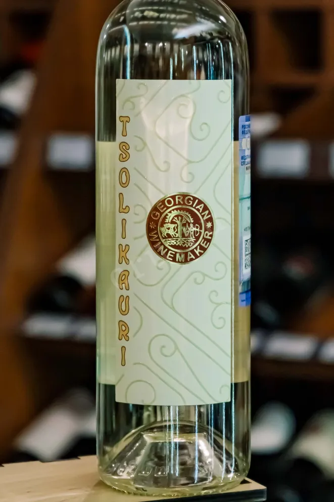 В магазине Крю Профи Georgian Winemaker Tsolikauri 2022 0.75 л