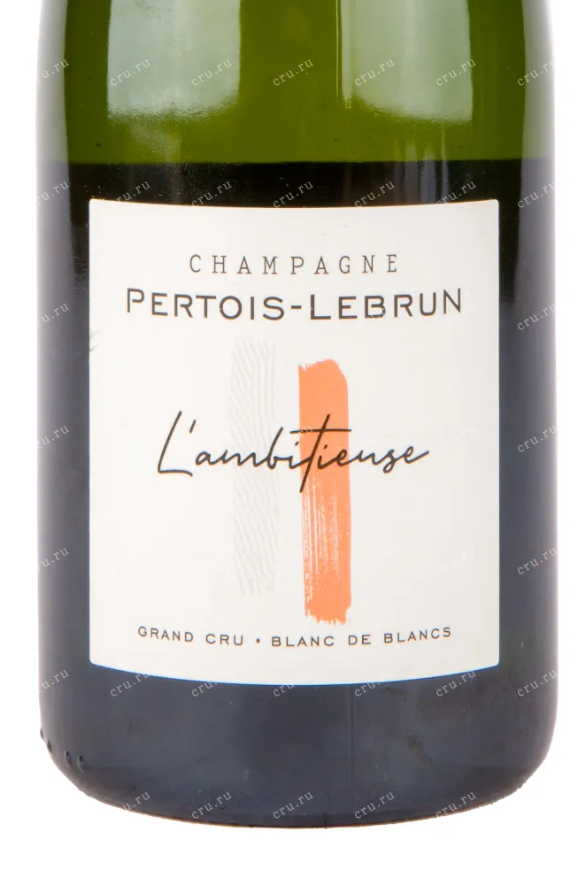 Этикетка игристого вина Pertois-Lebrun L'Ambitiense Extra Brut 0.75 л
